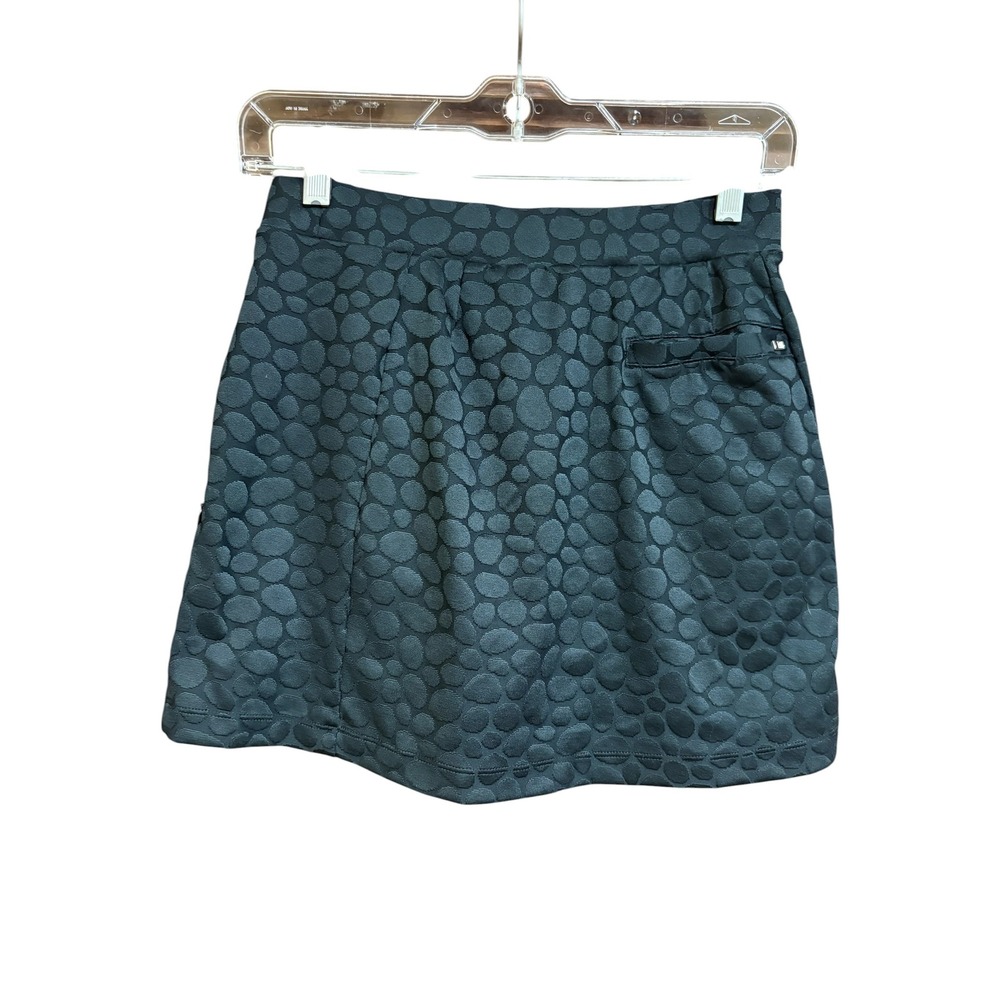 Tail Elevation Black Textured Golf Skort Tennis Pickleball Athleisure UPF 50+ XS - Picture 2 of 9